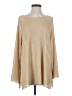 Elizabeth and James 100% Polyester Tan Long Sleeve Blouse Size S - photo 1