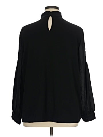 Ann Taylor Long Sleeve Blouse (view 2)