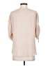 Ann Taylor 100% Polyester Tan 3/4 Sleeve Blouse Size S - photo 2