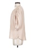 Ann Taylor 100% Polyester Tan 3/4 Sleeve Blouse Size S - photo 5