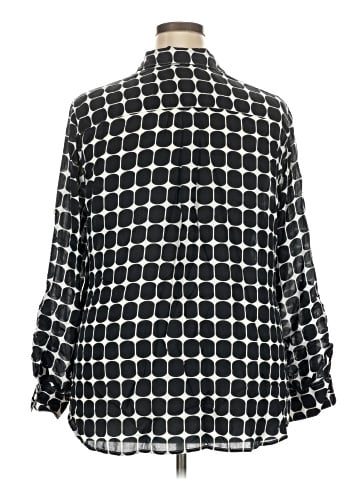 Foxcroft 3/4 Sleeve Blouse (view 2)