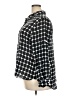 Foxcroft 100% Tencel Houndstooth Black 3/4 Sleeve Blouse Size 20W - photo 5