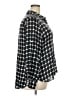Foxcroft 100% Tencel Houndstooth Black 3/4 Sleeve Blouse Size 20W - photo 4