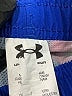 Under Armour 100% Polyamide Solid Blue Athletic Shorts Size S (youth) - photo 3