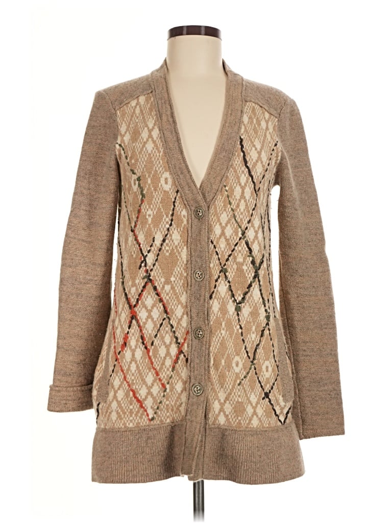 Pre-owned We The Free Cardigan Sweater In Tan