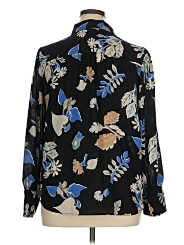 Ann Taylor Factory Long Sleeve Blouse (view 2)