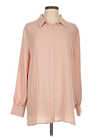 Halogen Long Sleeve Blouse (view 1)