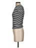 Splendid Stripes Ivory Short Sleeve Turtleneck Size XS - photo 5