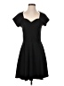 Bar III Solid Black Casual Dress Size M - photo 1