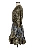 MICHAEL Michael Kors Animal Print Metallic Gold Cocktail Dress Size M - photo 5