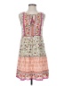 Max Studio 100% Rayon Paisley Orange Casual Dress Size XS (estimated) - photo 1