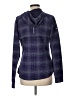 Nike 100% Polyester Plaid Purple Pullover Sweater Size L - photo 2