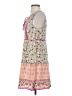 Max Studio 100% Rayon Paisley Orange Casual Dress Size XS (estimated) - photo 5