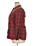 Eddie Bauer 100% Cotton Plaid Red Long Sleeve Button-Down Shirt Size XXL - photo 5