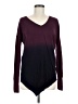 Lucky Brand Burgundy Pullover Sweater Size M - photo 1