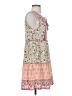Max Studio 100% Rayon Paisley Orange Casual Dress Size XS (estimated) - photo 4