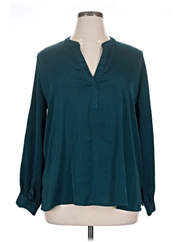 Ava & Viv Long Sleeve Blouse (view 1)