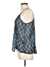 Cure 100% Polyester Blue Sleeveless Blouse Size L - photo 5