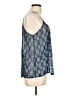 Cure 100% Polyester Blue Sleeveless Blouse Size L - photo 4