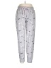 Splendid 100% Polyester Stars Gray Sweatpants Size L - photo 1
