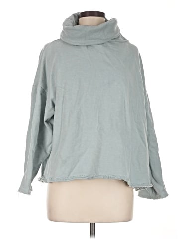 Peace Love World Turtleneck Sweater (view 1)