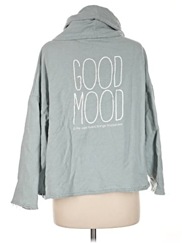 Peace Love World Turtleneck Sweater (view 2)