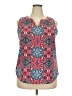 verse 100% Polyester Red Sleeveless Blouse Size XXL - photo 1