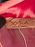 SOFIA 100% Polyester Tie-dye Pink Short Sleeve Blouse Size 2X (estimated) - photo 7