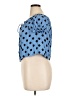 Zara Blue Short Sleeve Blouse Size XL - photo 5