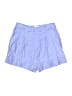 Maeve Solid Blue Shorts Size 2 Petite - photo 1