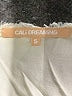 Cali Dreaming Ivory Short Sleeve Blouse Size S - photo 7