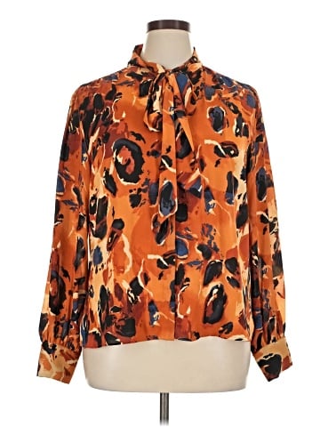 Worthington Long Sleeve Blouse (view 1)