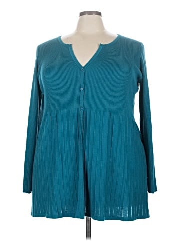 Dialogue Long Sleeve Silk Top (view 1)