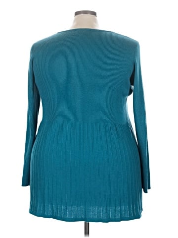 Dialogue Long Sleeve Silk Top (view 2)