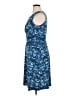 Nine West Chevron-herringbone Blue Cocktail Dress Size 14 - photo 5