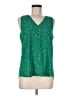 41Hawthorn 100% Polyester Green Sleeveless Blouse Size M - photo 1