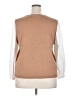 Chico's Tan Sweater Vest Size XXL (4) - photo 2