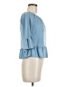 A'gaci Blue 3/4 Sleeve T-Shirt Size S - photo 4