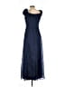 JS Collections 100% Polyester Blue Casual Dress Size 10 - photo 2