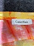 Calvin Klein 100% Polyester Tie-dye Orange Long Sleeve Blouse Size XL (estimated) - photo 7