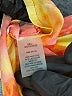 Calvin Klein 100% Polyester Tie-dye Orange Long Sleeve Blouse Size XL (estimated) - photo 8