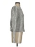 LoveShackFancy Metallic Silver Turtleneck Sweater Size XS - photo 4