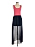 Tea n Rose 100% Polyester Color Block Pink Casual Dress Size M - photo 1