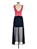 Tea n Rose 100% Polyester Color Block Pink Casual Dress Size M - photo 2