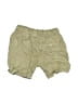 Zara Solid Green Khaki Shorts Size 2 - 3 - photo 2