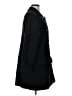 Zara 100% Lana Wool Black Wool Coat Size L - photo 4