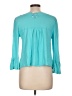 Metrostyle 100% Cotton Teal Cardigan Size L - photo 2