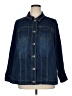 Catherines Blue Denim Jacket Size 0X - photo 1