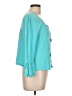 Metrostyle 100% Cotton Teal Cardigan Size L - photo 4
