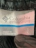 Columbia 100% Nylon Chevron-herringbone Black Athletic Shorts Size S - photo 3